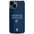 NBA Memphis Grizzlies Standard - Blue iPhone 14 Plus Clear Case