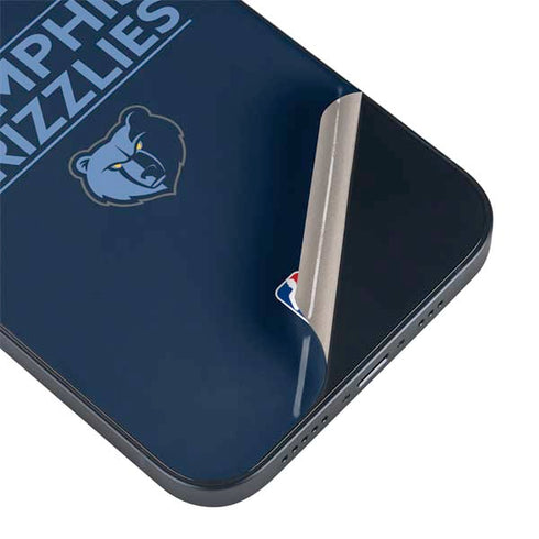 NBA Memphis Grizzlies Standard - Blue iPhone 14 Plus Skin