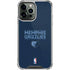 NBA Memphis Grizzlies Standard - Blue iPhone 14 Pro Max Clear Case