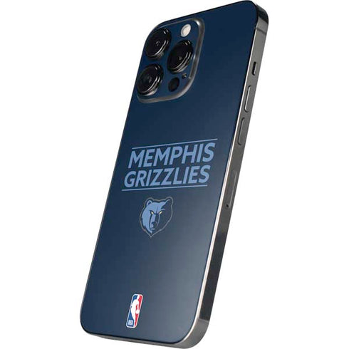 NBA Memphis Grizzlies Standard - Blue iPhone 14 Pro Skin