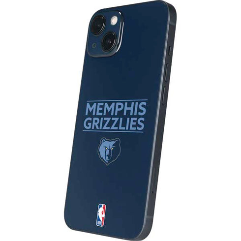 NBA Memphis Grizzlies Standard - Blue iPhone 14 Skin