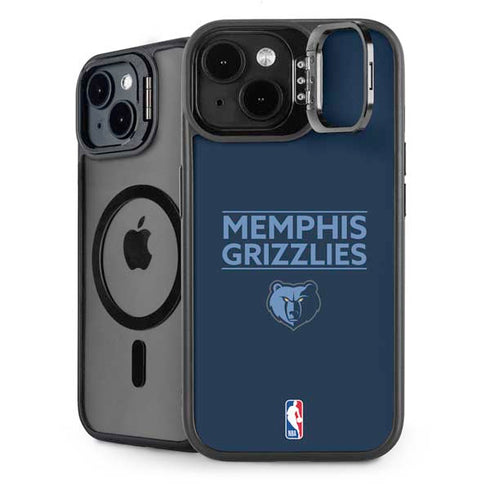 NBA Memphis Grizzlies Standard - Blue iPhone 15 Kickstand Case