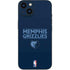 NBA Memphis Grizzlies Standard - Blue iPhone 15 Skin