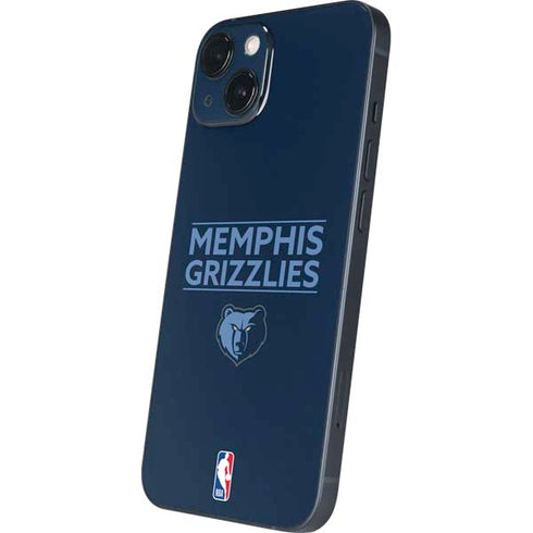 NBA Memphis Grizzlies Standard - Blue iPhone 15 Skin