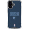 NBA Memphis Grizzlies Standard - Blue iPhone 16 Clear Case