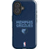 NBA Memphis Grizzlies Standard - Blue iPhone 16 Impact Case
