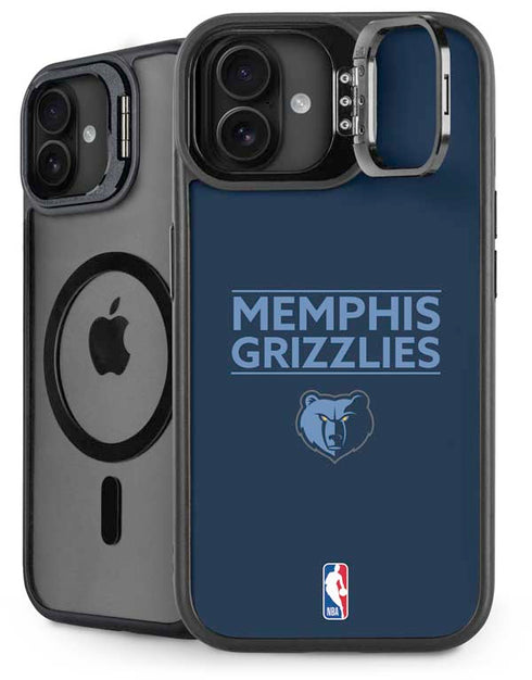 NBA Memphis Grizzlies Standard - Blue iPhone 16 Kickstand Case