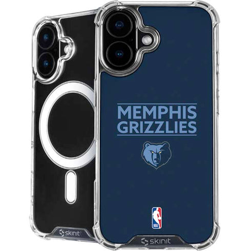 NBA Memphis Grizzlies Standard - Blue iPhone 16 MagSafe Case