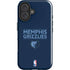 NBA Memphis Grizzlies Standard - Blue iPhone 16 Plus Impact Case