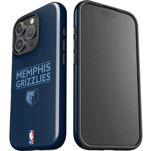 NBA Memphis Grizzlies Standard - Blue iPhone 16 Pro Impact Case