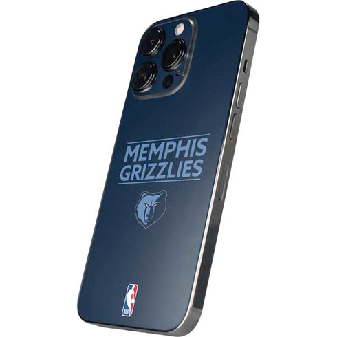 NBA Memphis Grizzlies Standard - Blue iPhone 16 Pro Max Skin