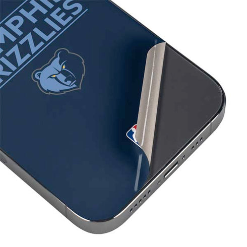 NBA Memphis Grizzlies Standard - Blue iPhone 16 Pro Skin