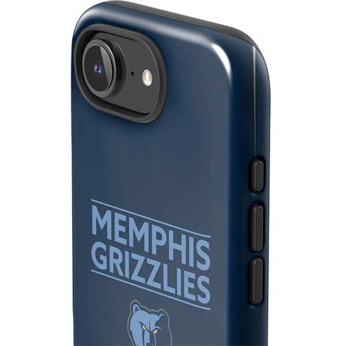NBA Memphis Grizzlies Standard - Blue iPhone 16e Impact Case