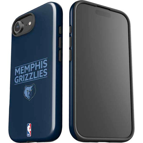 NBA Memphis Grizzlies Standard - Blue iPhone 16e Impact Case