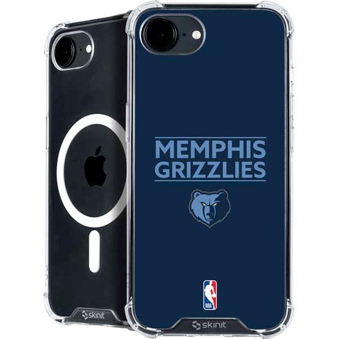 NBA Memphis Grizzlies Standard - Blue iPhone 16e MagSafe Case