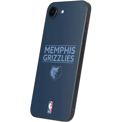 NBA Memphis Grizzlies Standard - Blue iPhone 16e Skin