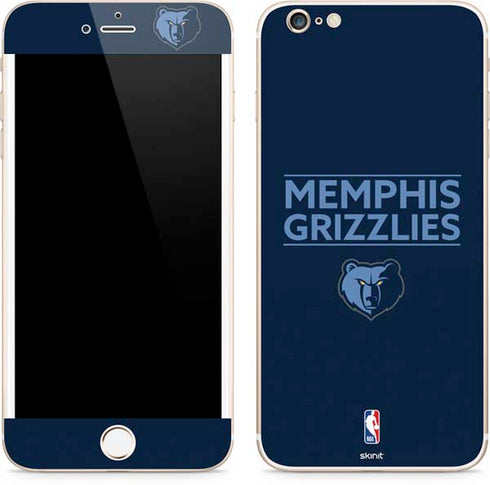 NBA Memphis Grizzlies Standard - Blue iPhone 6/6s Plus Skin