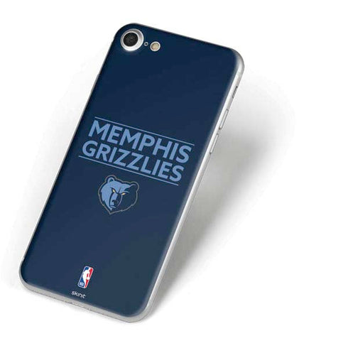 NBA Memphis Grizzlies Standard - Blue iPhone 7 Skin