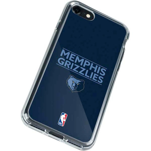 NBA Memphis Grizzlies Standard - Blue iPhone SE (2nd & 3rd Gen) Clear Case