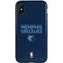 NBA Memphis Grizzlies Standard - Blue iPhone X Pro Case