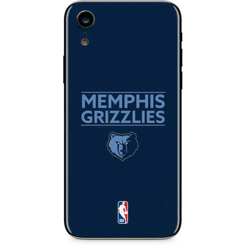NBA Memphis Grizzlies Standard - Blue iPhone XR Skin