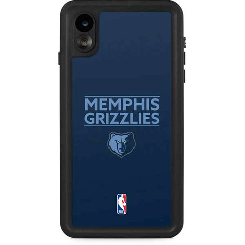 NBA Memphis Grizzlies Standard - Blue iPhone XR Waterproof Case