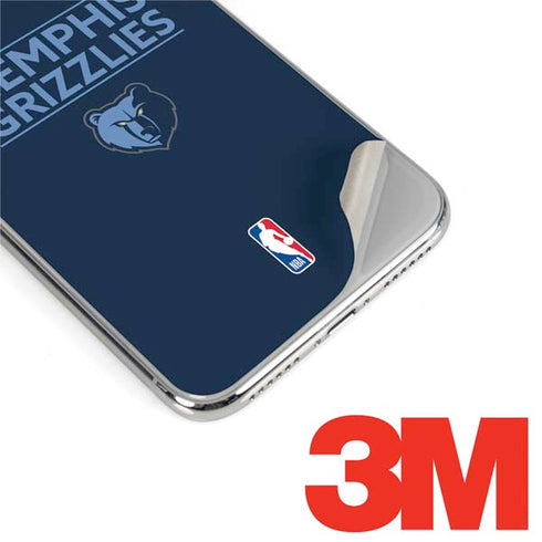 NBA Memphis Grizzlies Standard - Blue iPhone XS Max Skin