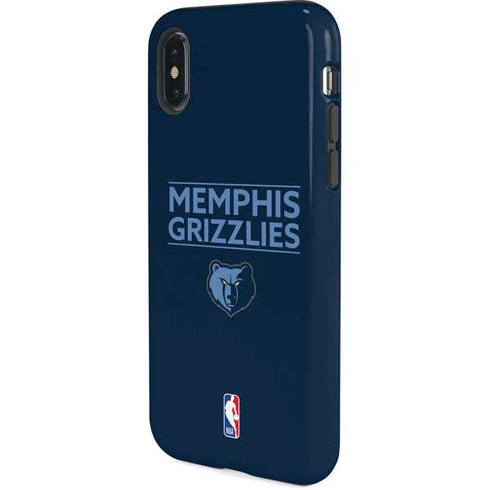 NBA Memphis Grizzlies Standard - Blue iPhone XS Pro Case