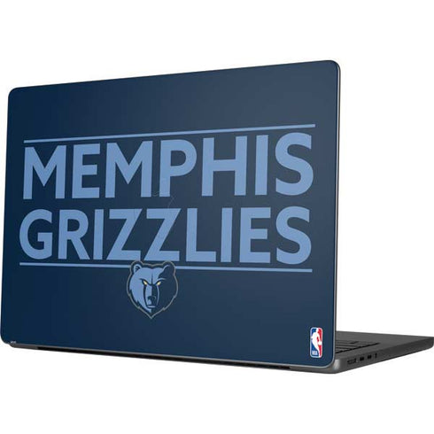 NBA Memphis Grizzlies Standard - Blue MacBook Pro 14in (2021-24) Skin
