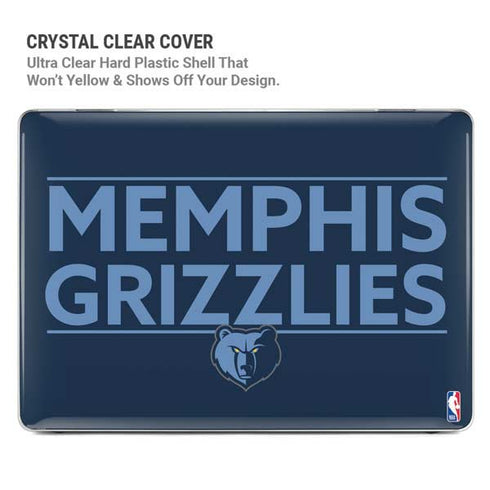 NBA Memphis Grizzlies Standard - Blue MacBook Pro 15in (2016-19) Case plus Skin