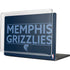 NBA Memphis Grizzlies Standard - Blue MacBook Pro 16in (2021-25) Case plus Skin