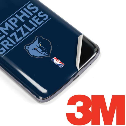 NBA Memphis Grizzlies Standard - Blue Moto E5 Plus Skin