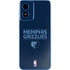 NBA Memphis Grizzlies Standard - Blue Moto G Play 4G (2024) Skin