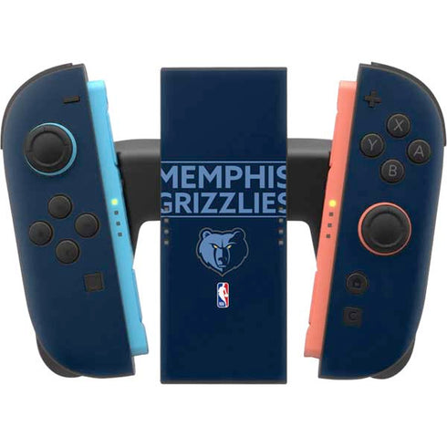 NBA Memphis Grizzlies Standard - Blue Nintendo Switch 2 (2025) Joy-Con Controller Skin