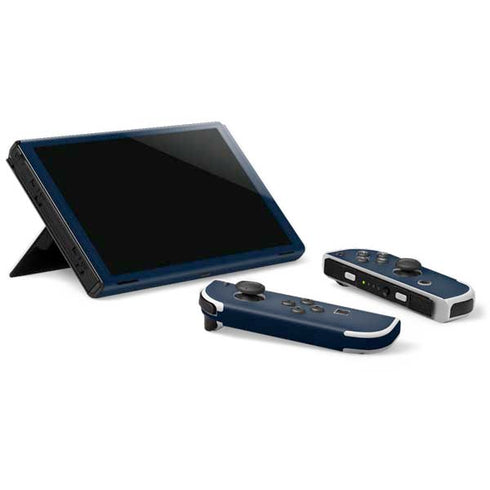 NBA Memphis Grizzlies Standard - Blue Nintendo Switch OLED (2021) Skin