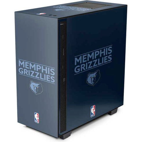 NBA Memphis Grizzlies Standard - Blue NZXT H510 Compact ATX Mid-Tower Case Skin