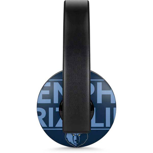 NBA Memphis Grizzlies Standard - Blue PlayStation 4 Gold Wireless Headset Skin