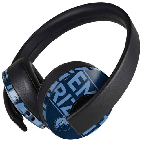 NBA Memphis Grizzlies Standard - Blue PlayStation 4 Gold Wireless Headset Skin
