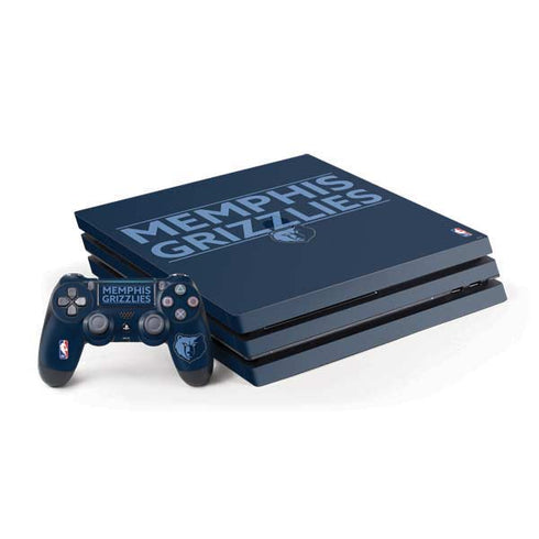NBA Memphis Grizzlies Standard - Blue PlayStation PS4 Skins