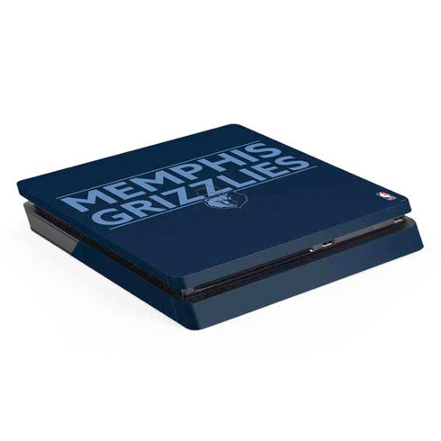 NBA Memphis Grizzlies Standard - Blue PlayStation PS4 Skins