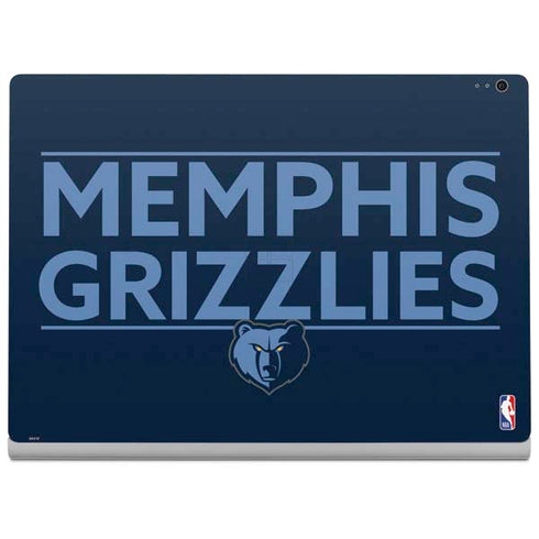 NBA Memphis Grizzlies Standard - Blue Surface Book 2 13.5in Skin