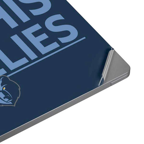NBA Memphis Grizzlies Standard - Blue Surface Laptop 4 15in Skin
