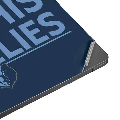 NBA Memphis Grizzlies Standard - Blue Surface Laptop 7 15in Skin