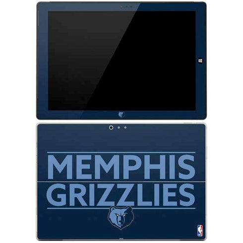 NBA Memphis Grizzlies Standard -  Blue Surface Pro 3 Skin