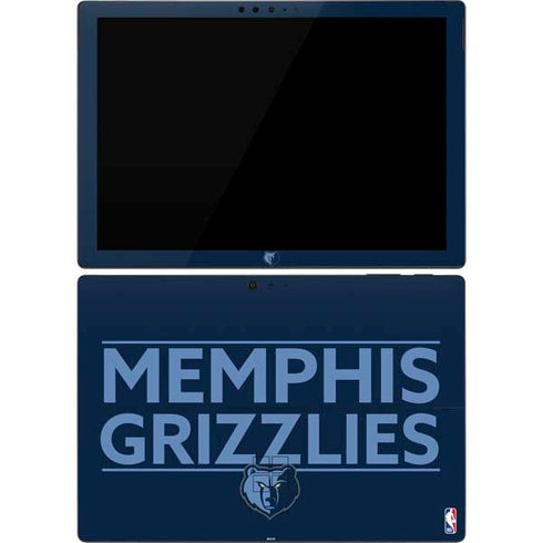 NBA Memphis Grizzlies Standard - Blue Surface Pro 7 Skin