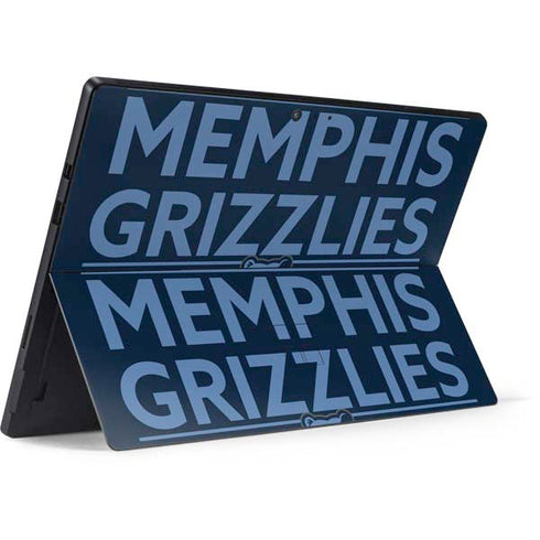 NBA Memphis Grizzlies Standard - Blue Surface Pro 7 Skin