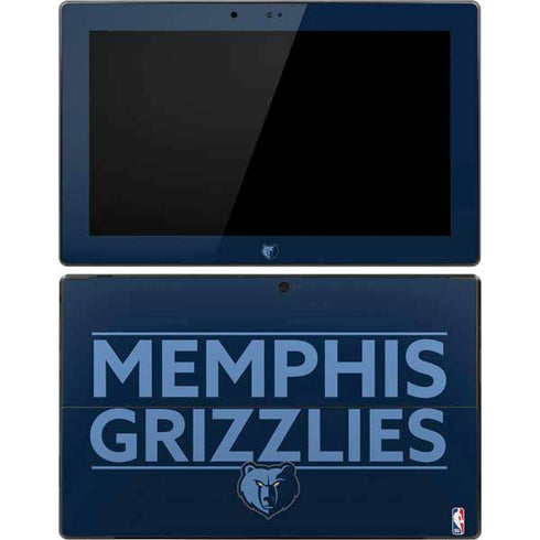 NBA Memphis Grizzlies Standard - Blue Surface Pro Tablet Skin