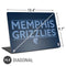 NBA Memphis Grizzlies Standard -  Blue Universal Laptop 16.6in (13.4 x 9.7in) Skin