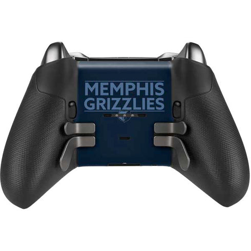 NBA Memphis Grizzlies Standard - Blue Xbox Elite Wireless Controller Series 2 Skin