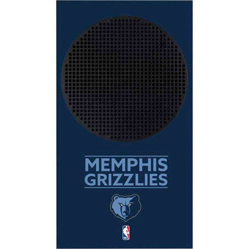NBA Memphis Grizzlies Standard - Blue Xbox Series S Console Skin